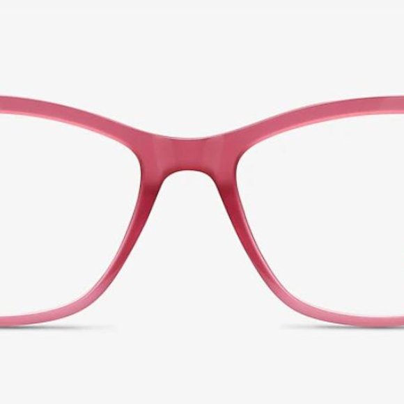 Cat Eye Raspberry Eyeglasses - Picture 4 of 4